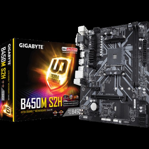 Gigabyte b450m s2h обзор